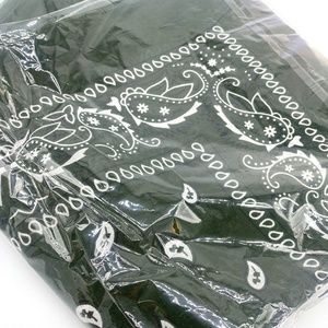 16 Army Green Bandannas NWT